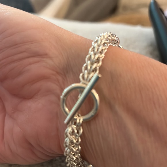 Sterling silver bracelet. Like new. - Picture 3 of 4